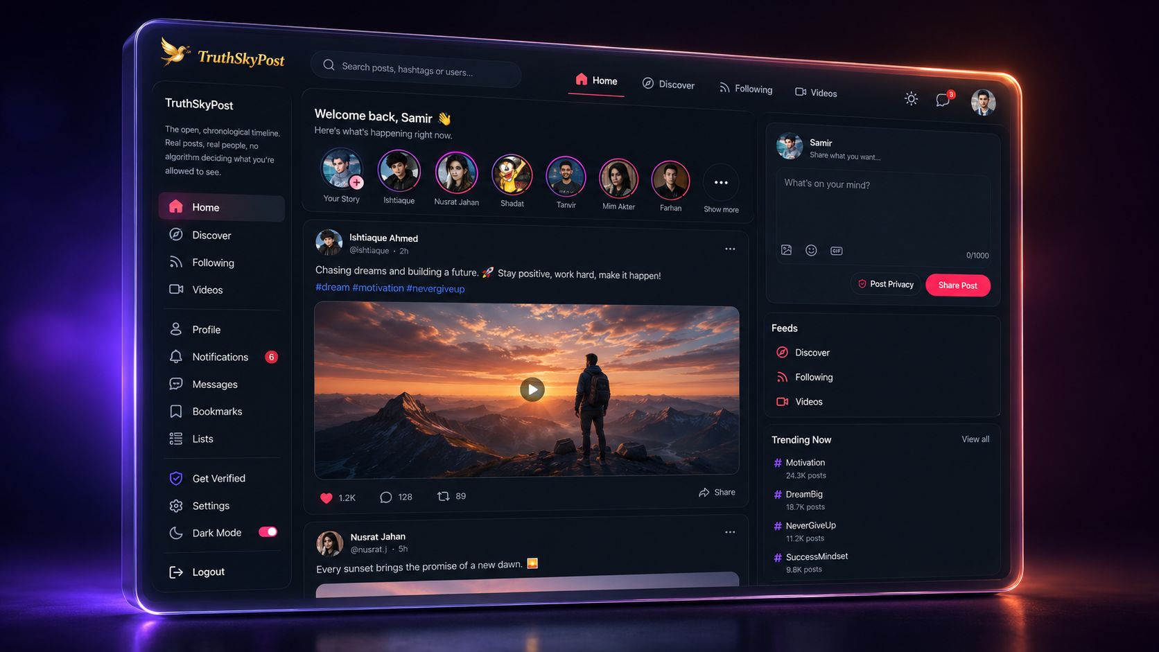 TruthSkyPost preview